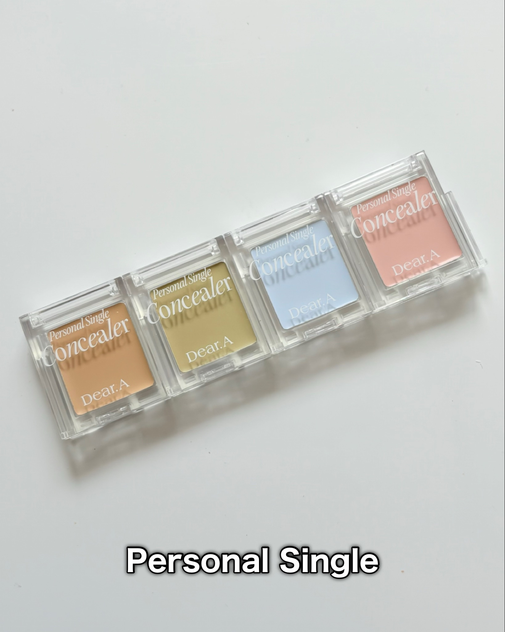 パーソナルシングルコンシーラー/Dear.A/パレットコンシーラーを使ったクチコミ（2枚目）
