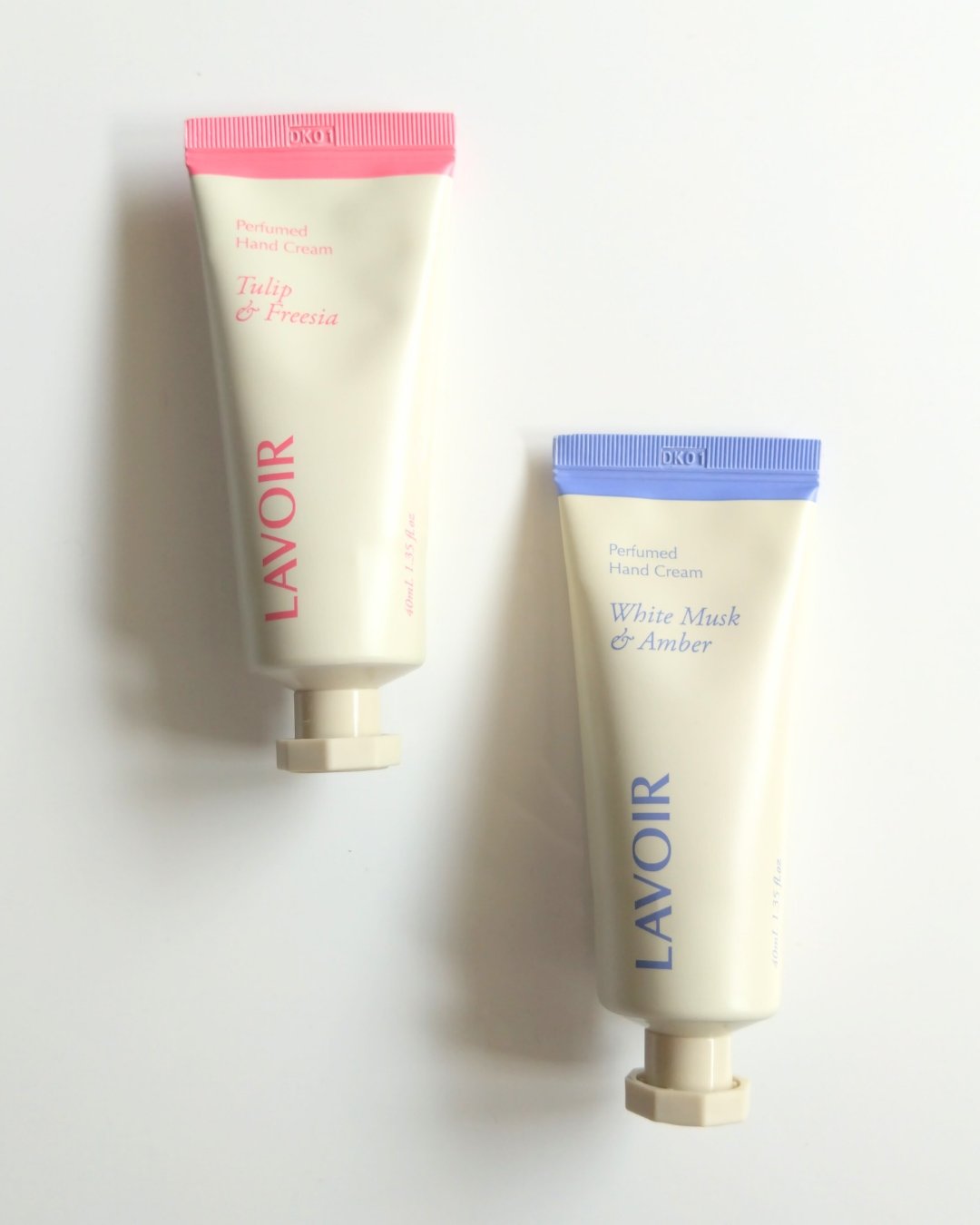 パフュームハンドクリーム ホワイトムスク＆アンバー/LAVOIR/ハンドクリームを使ったクチコミ（1枚目）