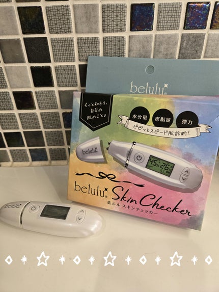 美ルル スキンチェッカー 通常/belulu/美顔器・マッサージの画像