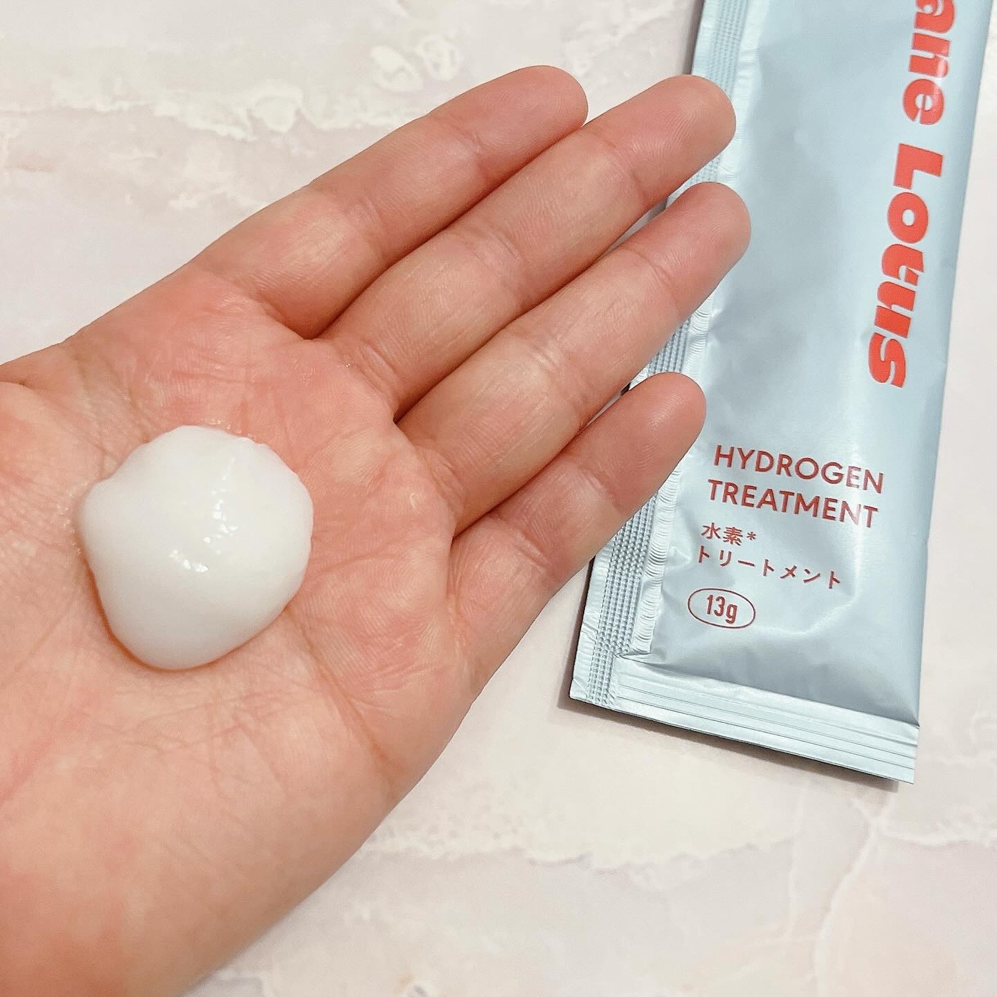 ロータス 水素トリートメント ティー＆シトラスの香り/ダイアン/洗い流すヘアトリートメントを使ったクチコミ（3枚目）