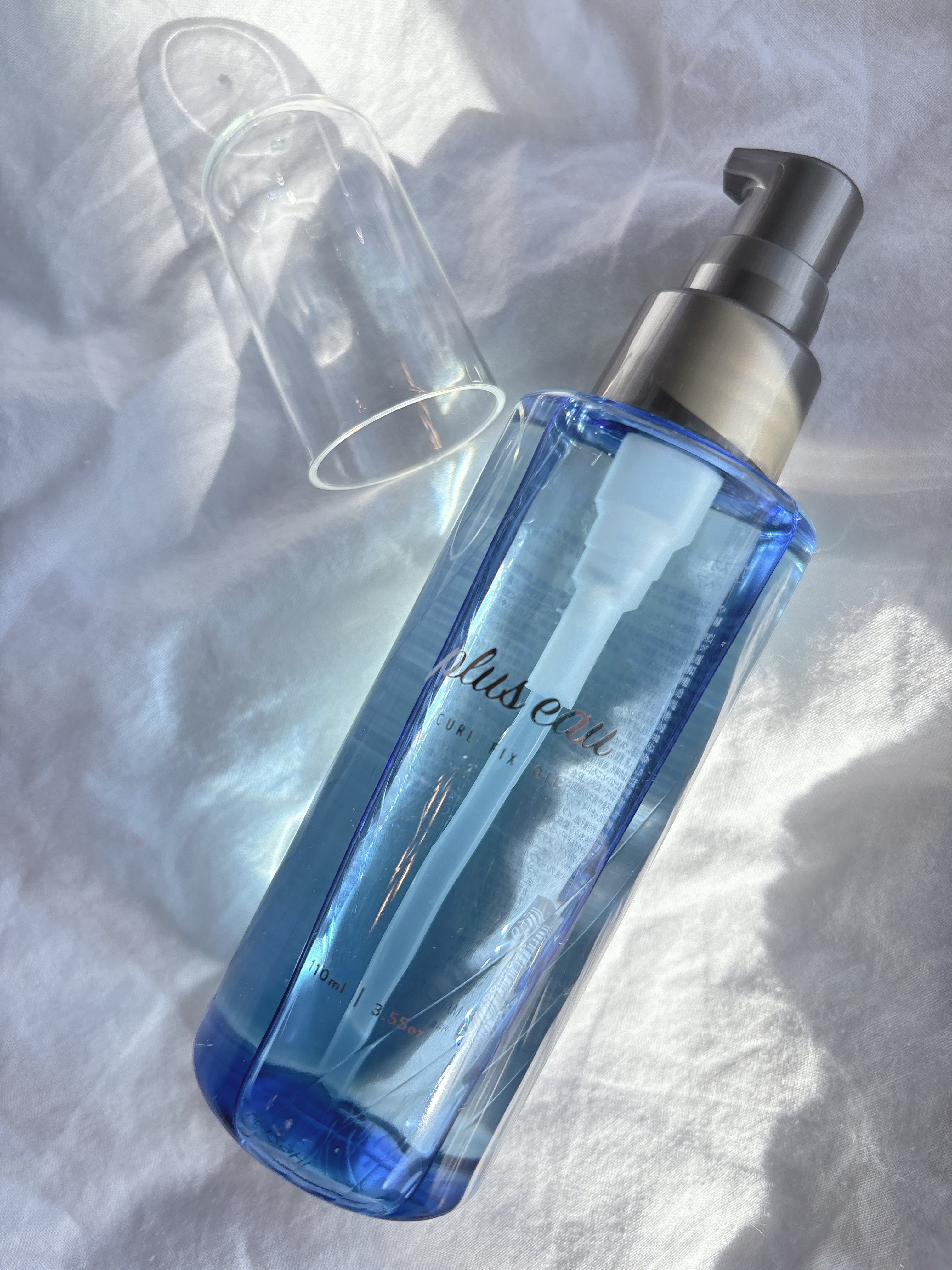 カールフィックスオイル/plus eau/ヘアオイルを使ったクチコミ（1枚目）