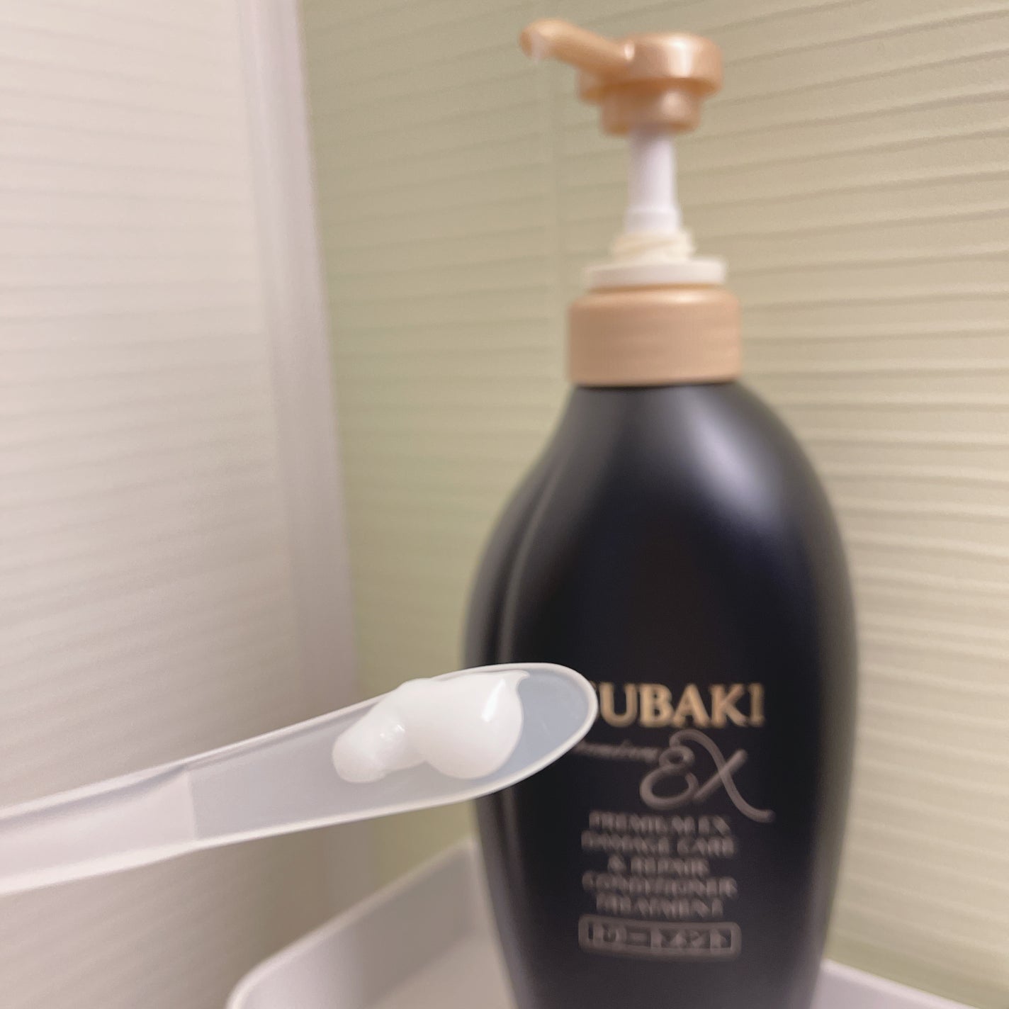 TSUBAKI プレミアムEX ダメージケア&リペア シャンプー/コンディショナートリートメント/TSUBAKI/シャンプー・コンディショナーを使ったクチコミ(3枚目)