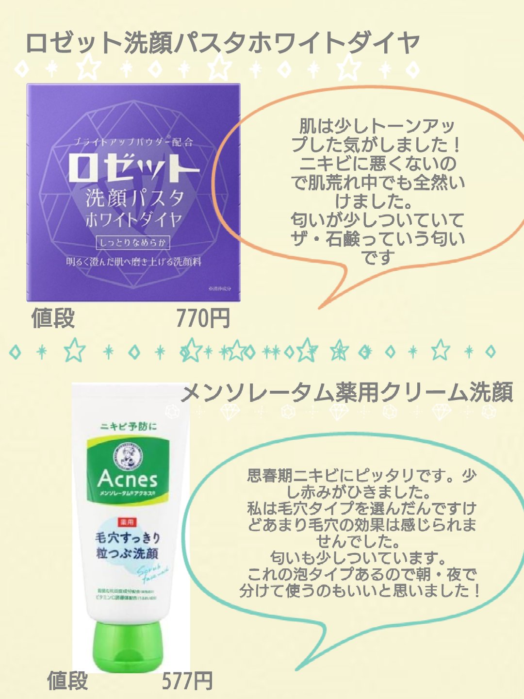 メンソレータムアクネス 薬用クリーム洗顔/メンソレータム アクネス/洗顔フォームを使ったクチコミ（2枚目）