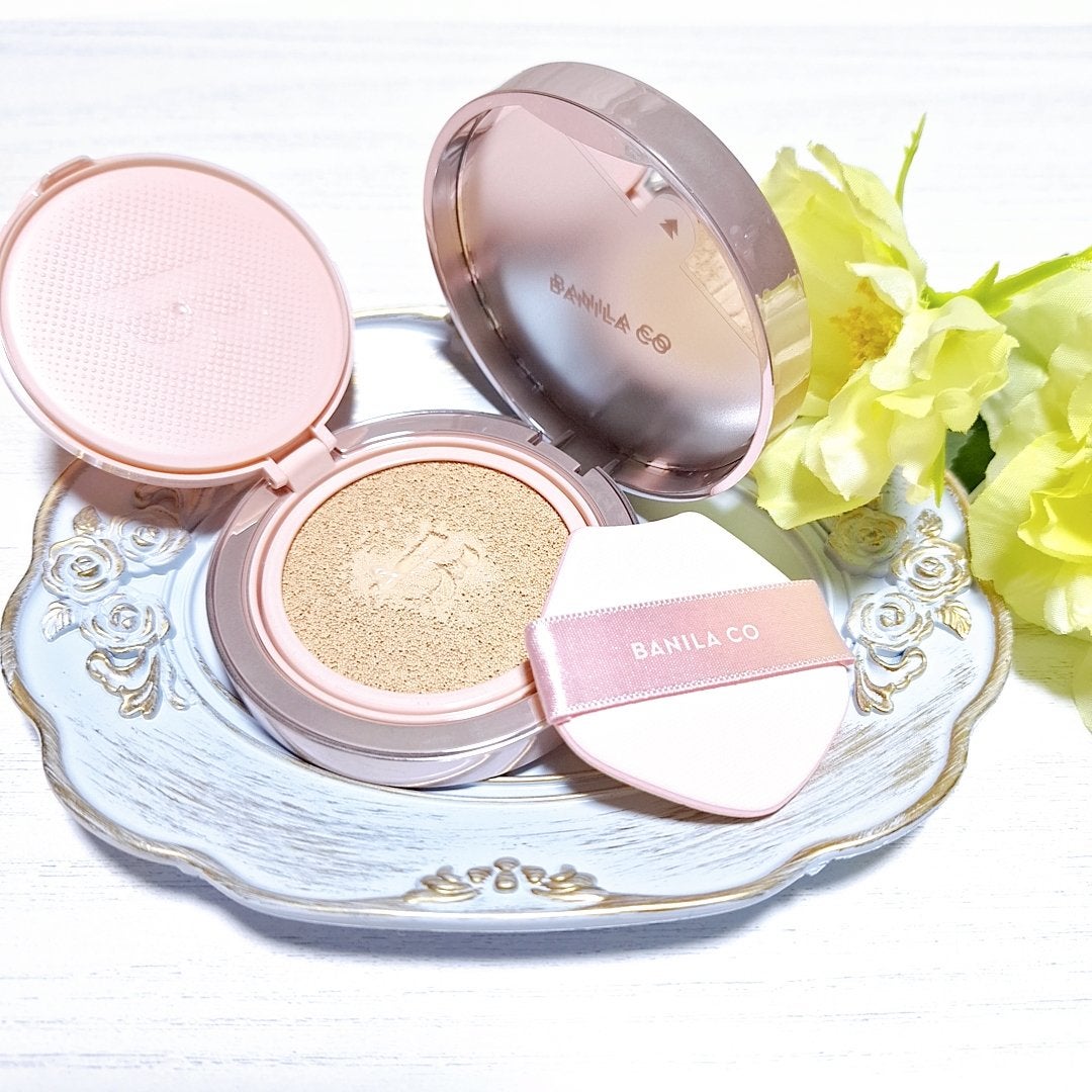 バニラコ エッセンス スキン ピンククッション/BANILA CO/クッションファンデーションを使ったクチコミ(3枚目)