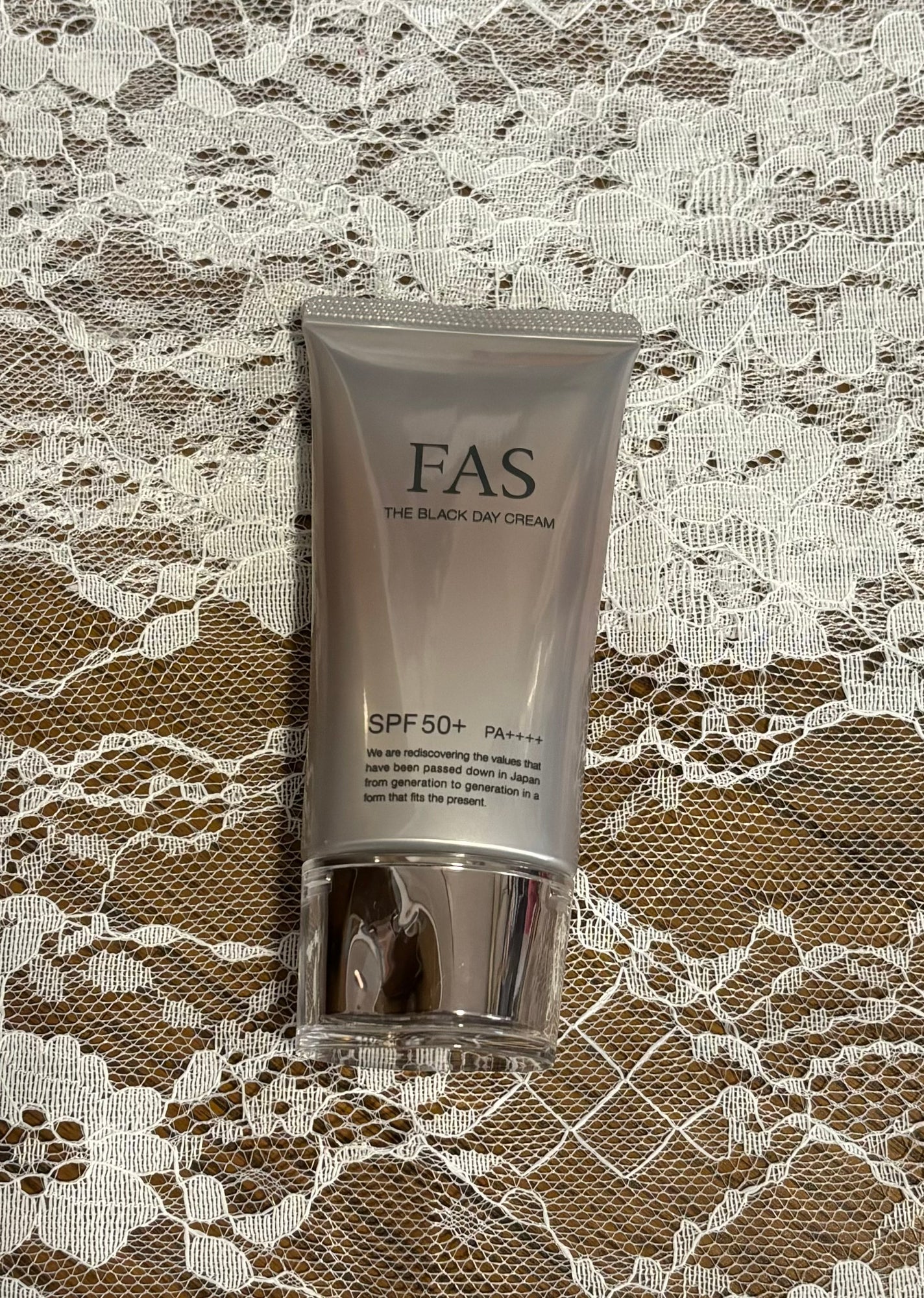 FAS ザ ブラック デイ クリーム/FAS/フェイスクリームを使ったクチコミ(1枚目)
