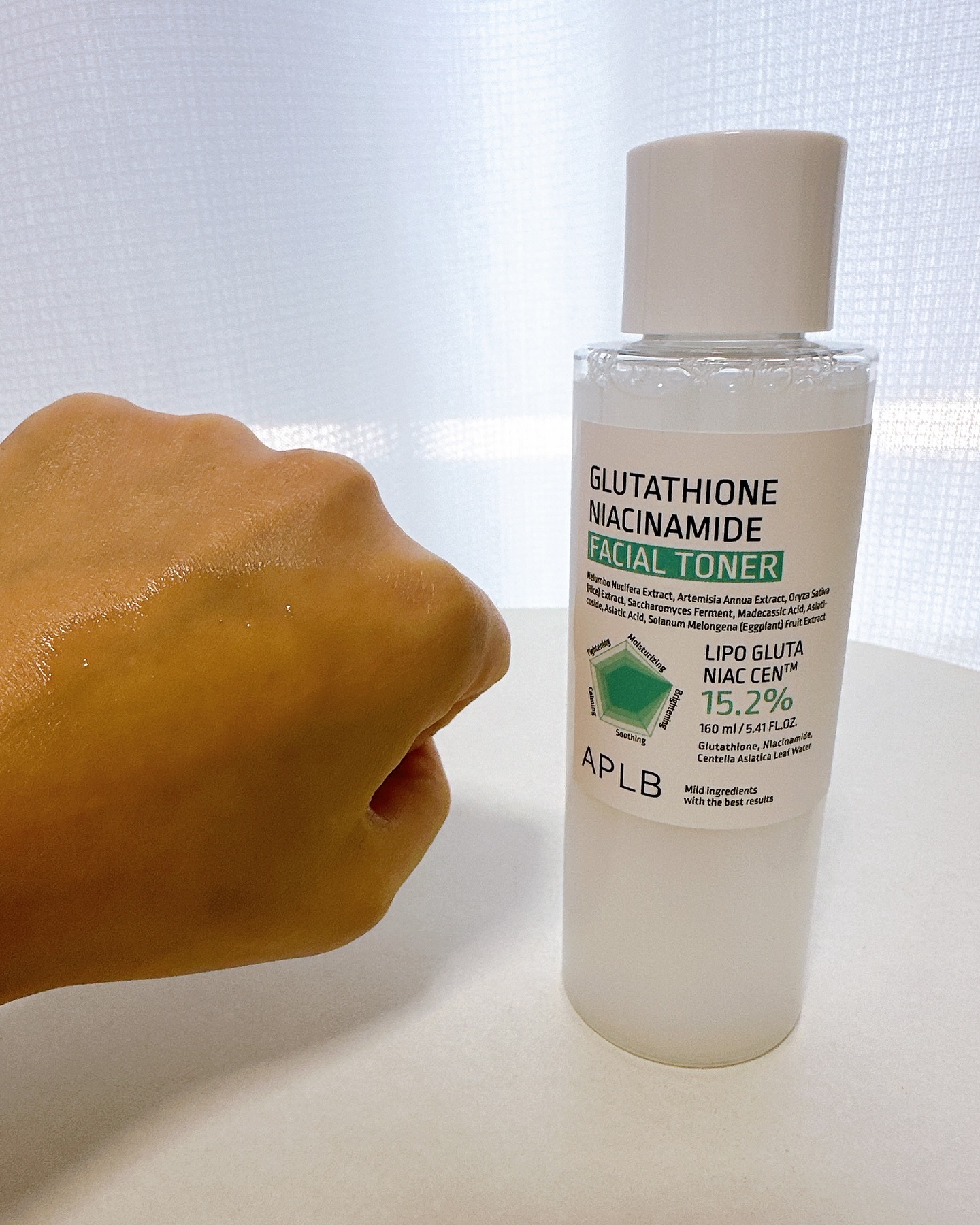 グルタチオンナイアシンアミド フェイシャルトナー/APLB/化粧水を使ったクチコミ（3枚目）