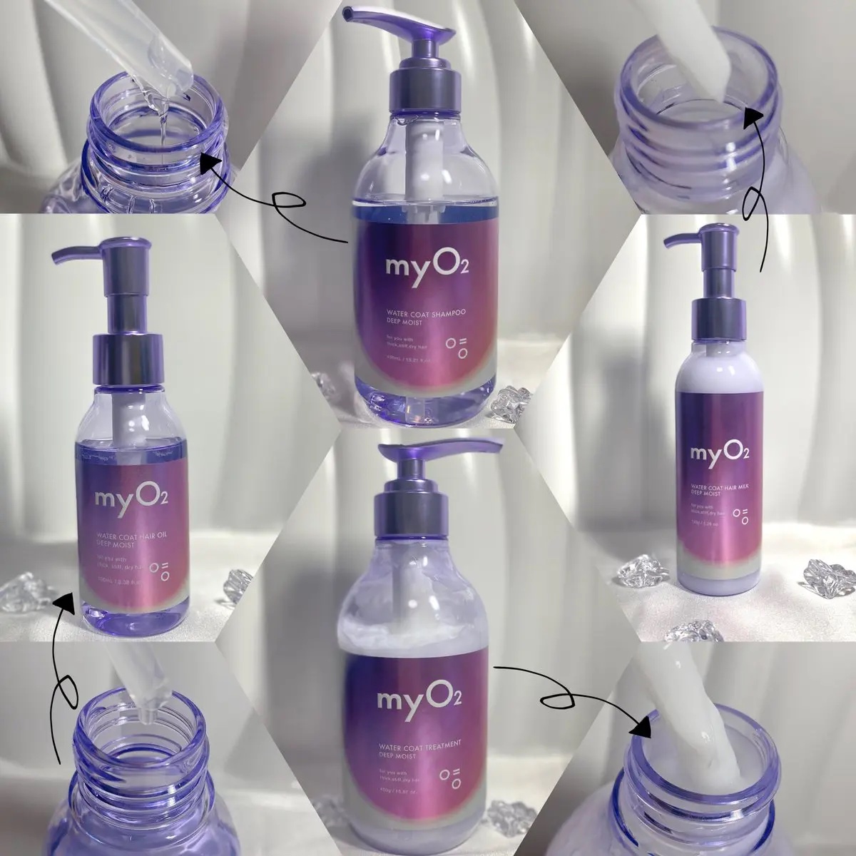 マイ・オーツー ウォーターコートヘアオイル ディープモイスト/myO2/ヘアオイルを使ったクチコミ（2枚目）