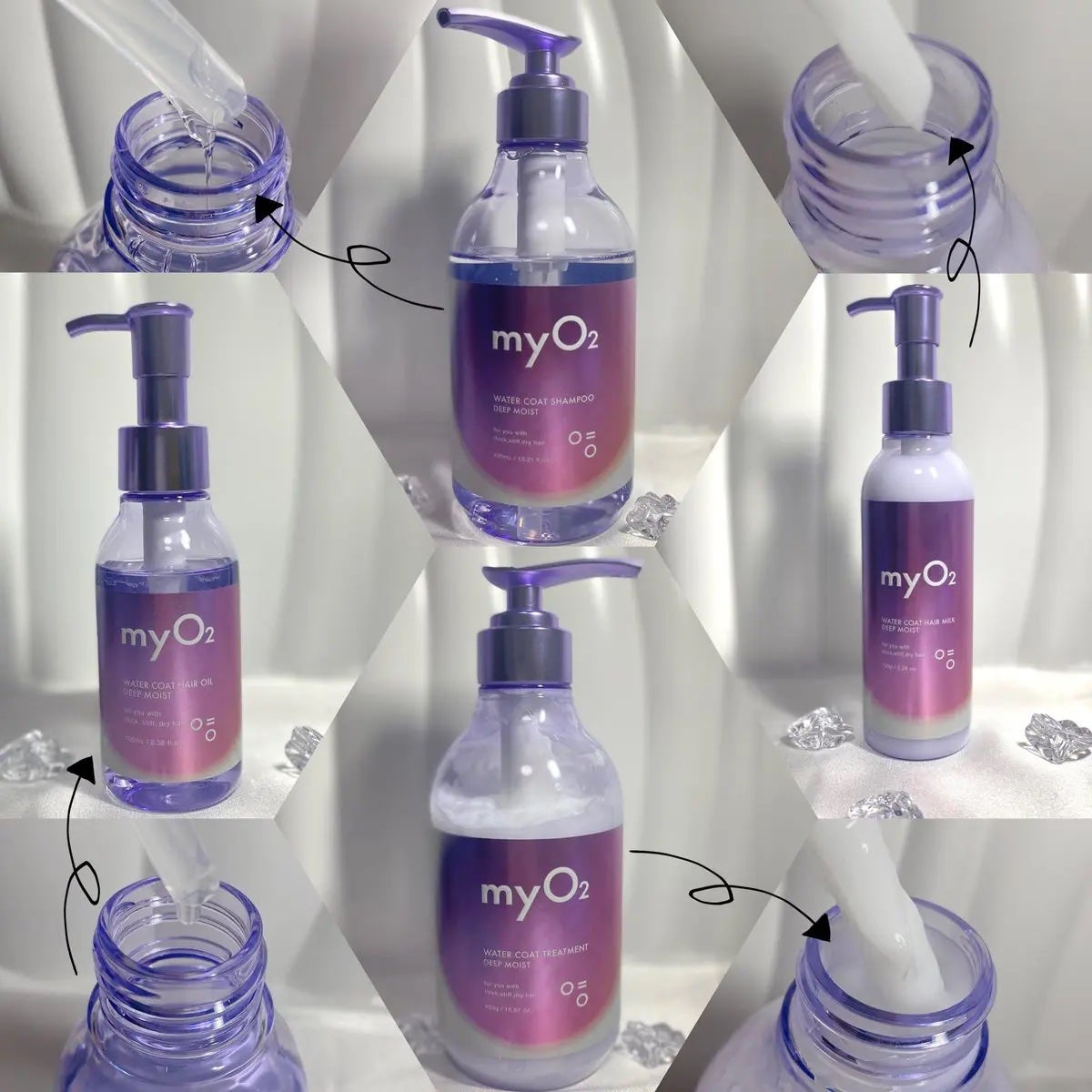 マイ・オーツー ウォーターコートシャンプー/トリートメント ディープモイスト/myO2/市販シャンプーを使ったクチコミ(2枚目)