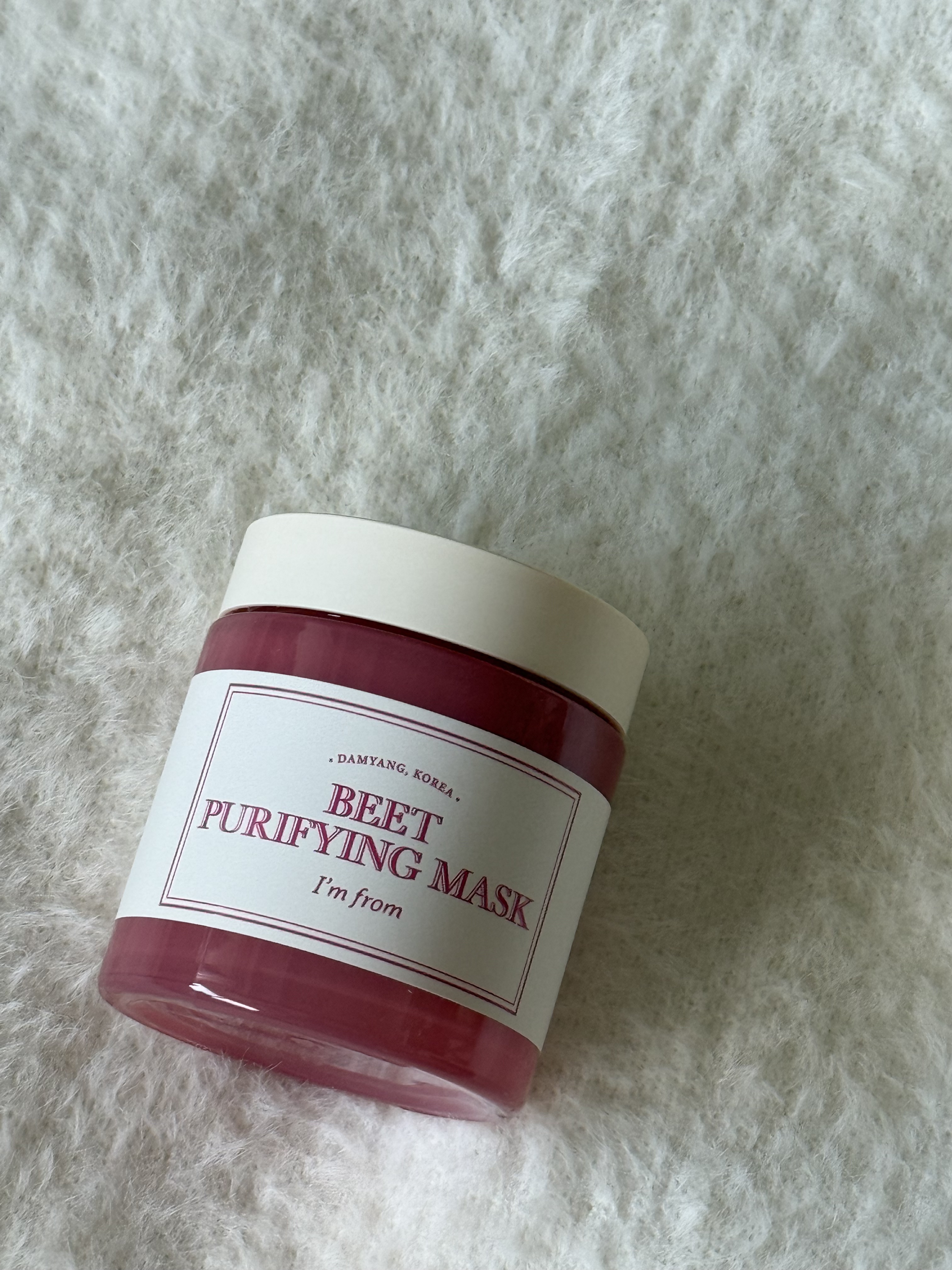 ビーツピュリファイングフェイスマスク/I'm from/洗い流すパック・マスクを使ったクチコミ（2枚目）