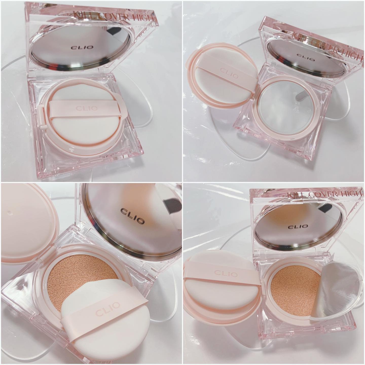 キル カバー ハイ グロウ クッション/CLIO/クッションファンデーションを使ったクチコミ（3枚目）