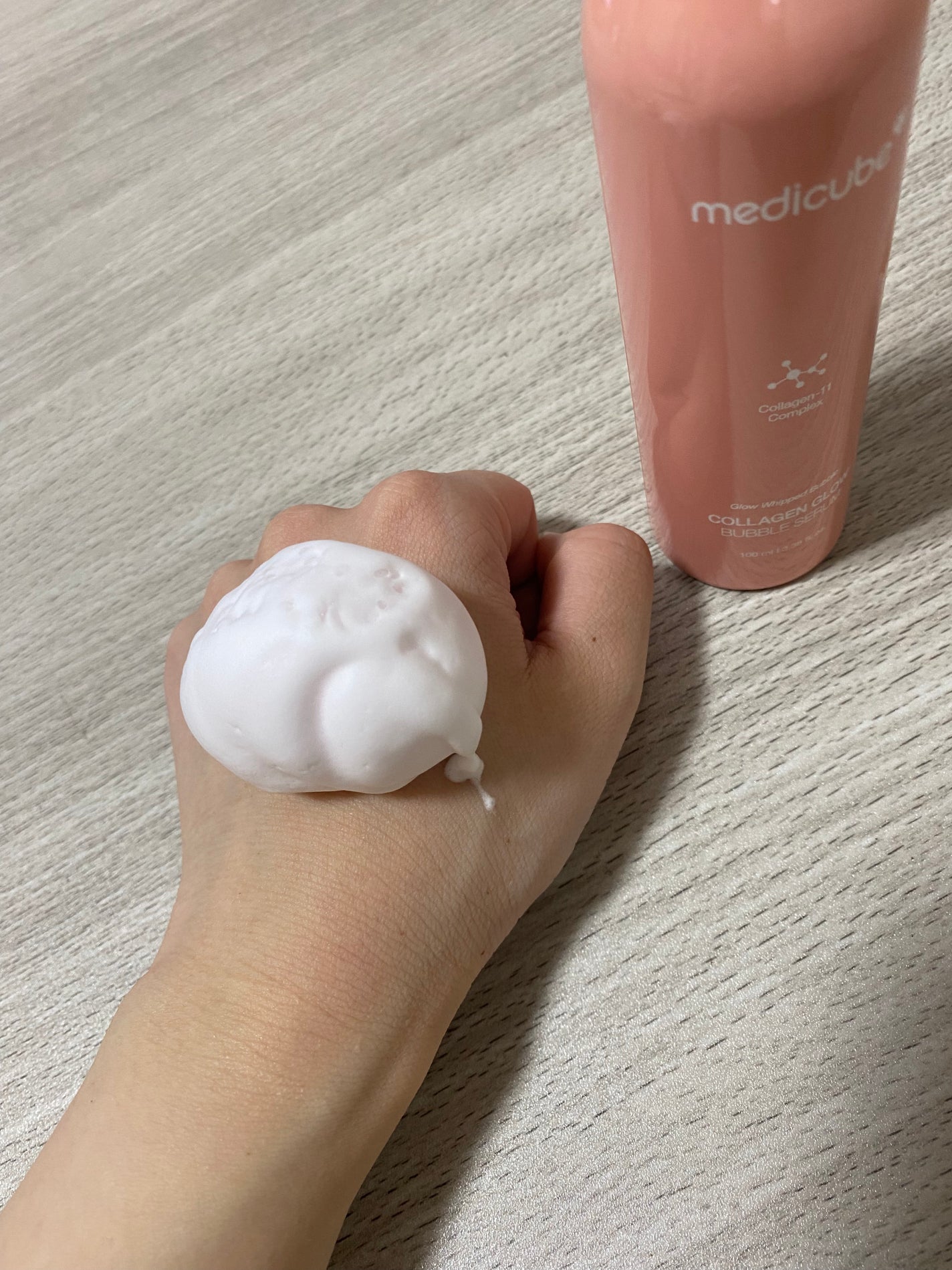 コラーゲンバブルセラム/MEDICUBE/美容液を使ったクチコミ(2枚目)