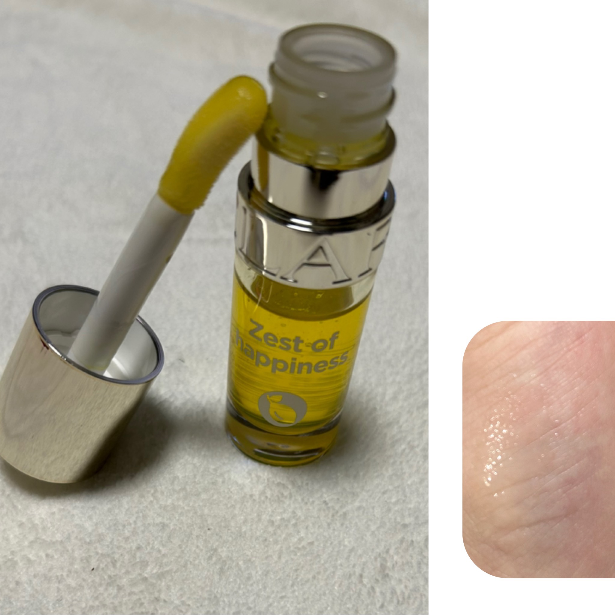 リップコンフォートオイル 14/CLARINS/リップグロスを使ったクチコミ（2枚目）