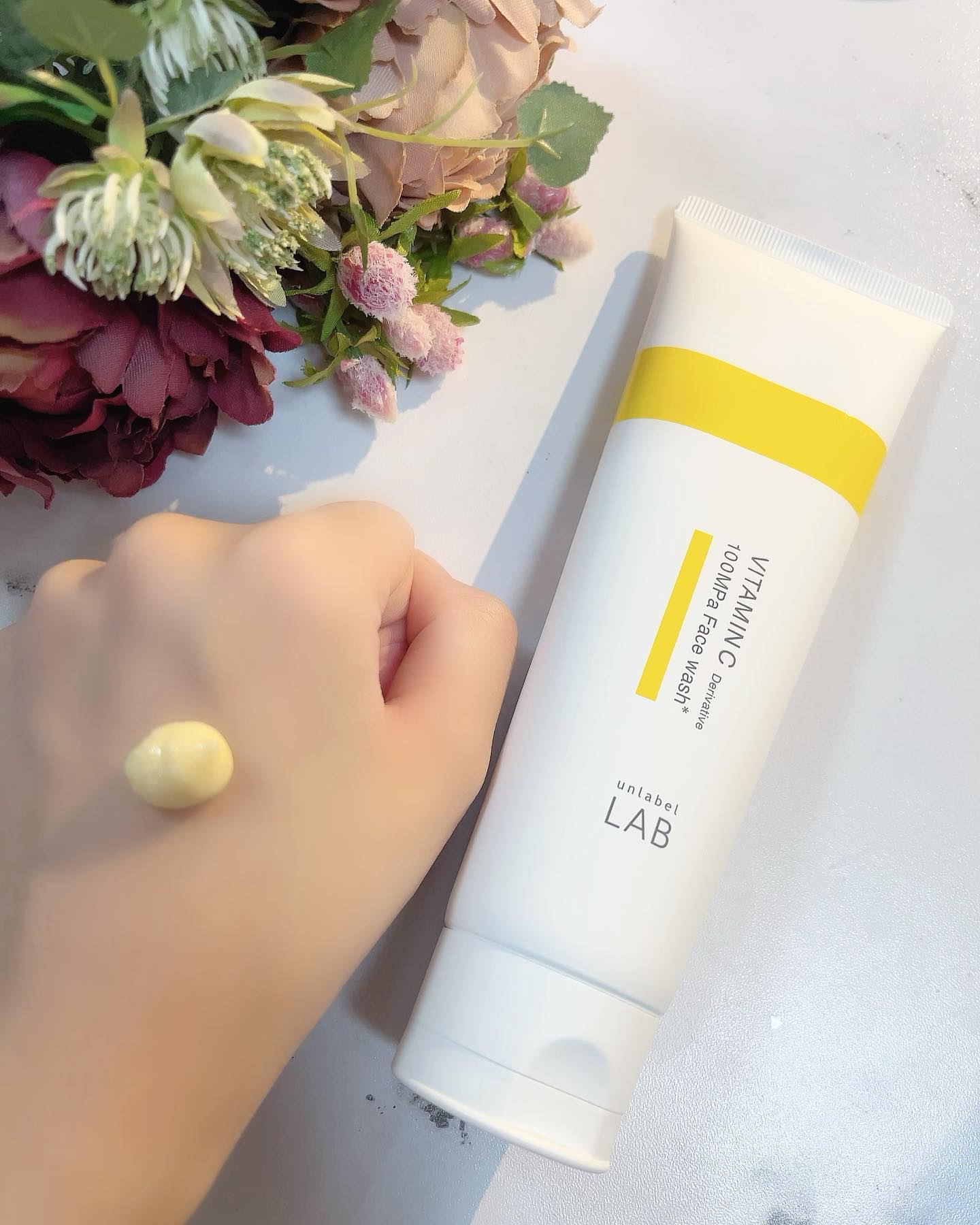 ラボ V フェイスウォッシュ/unlabel/洗顔フォームを使ったクチコミ（2枚目）
