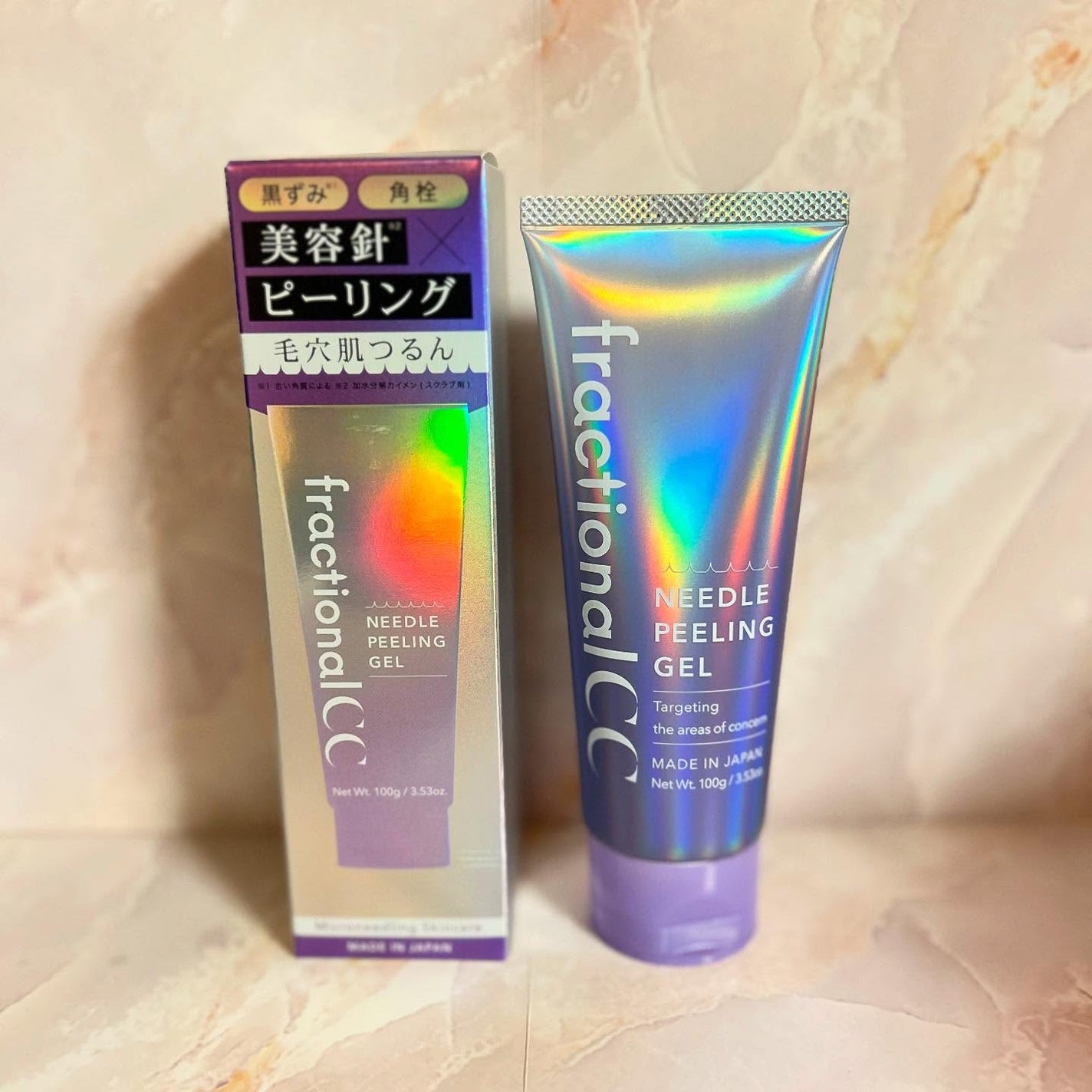 ニードルピーリングジェル/fractionalCC/ピーリングを使ったクチコミ(2枚目)
