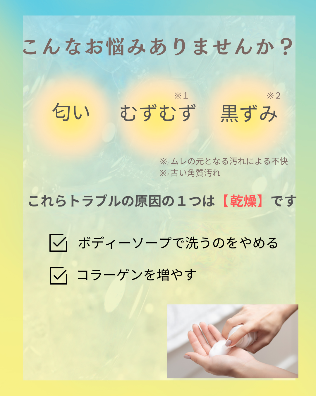 フェミモア 美容液泡ソープN シトラス＆ベルガモットの香り/フェミモア/デリケートゾーンケアを使ったクチコミ（2枚目）