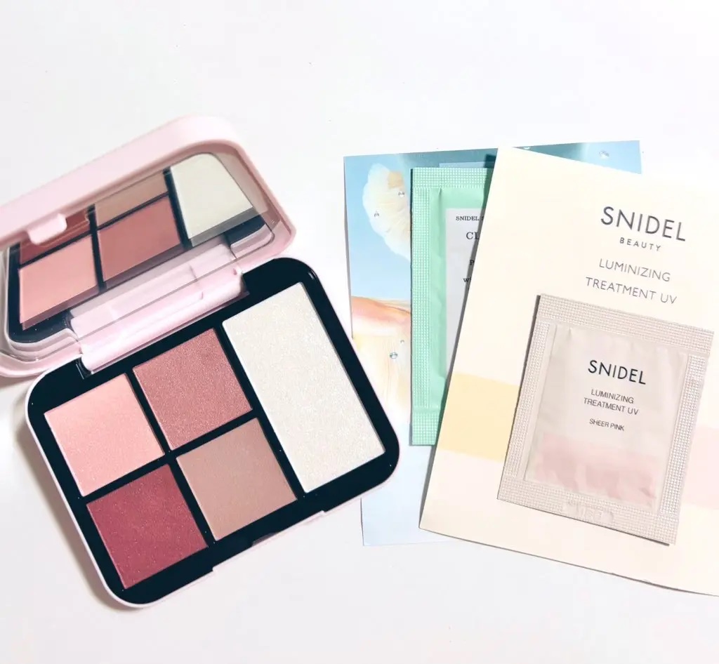 フェイススタイリスト n EX01 Lily Tutu/SNIDEL BEAUTY/アイシャドウパレットを使ったクチコミ（1枚目）