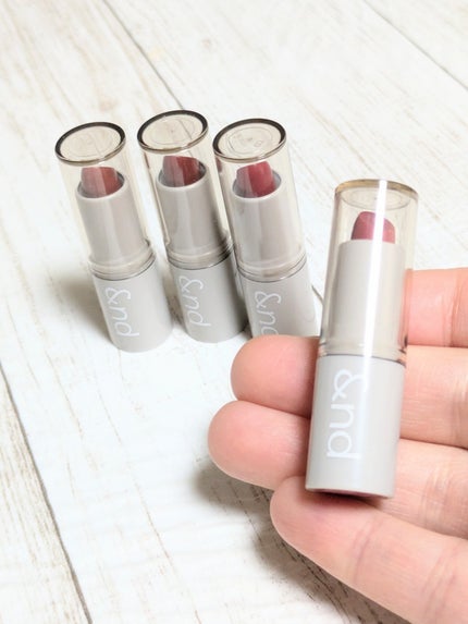 シアリーカラースティック/&nd by rom&nd/口紅を使ったクチコミ(5枚目)