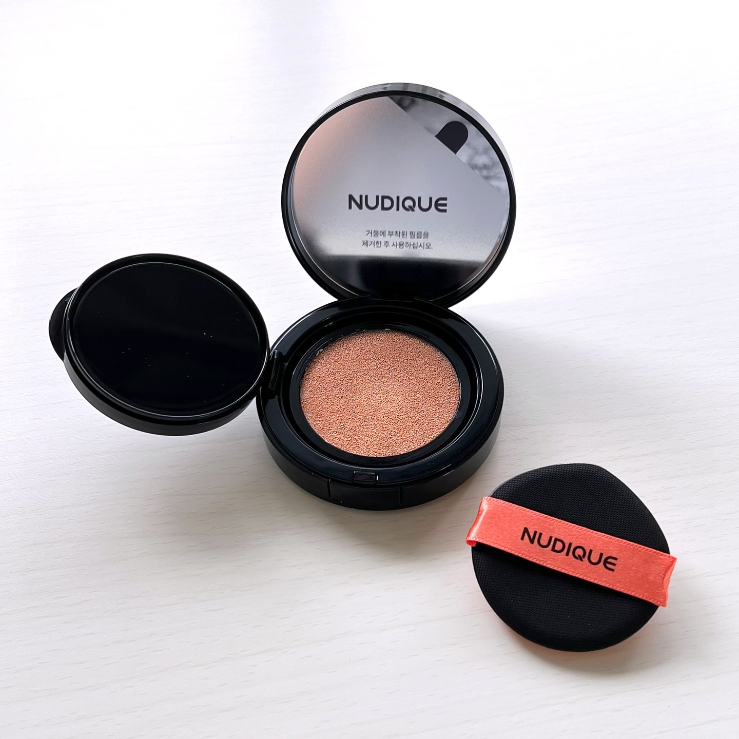 グロウクッションファンデーション/NUDIQUE/クッションファンデーションを使ったクチコミ（2枚目）