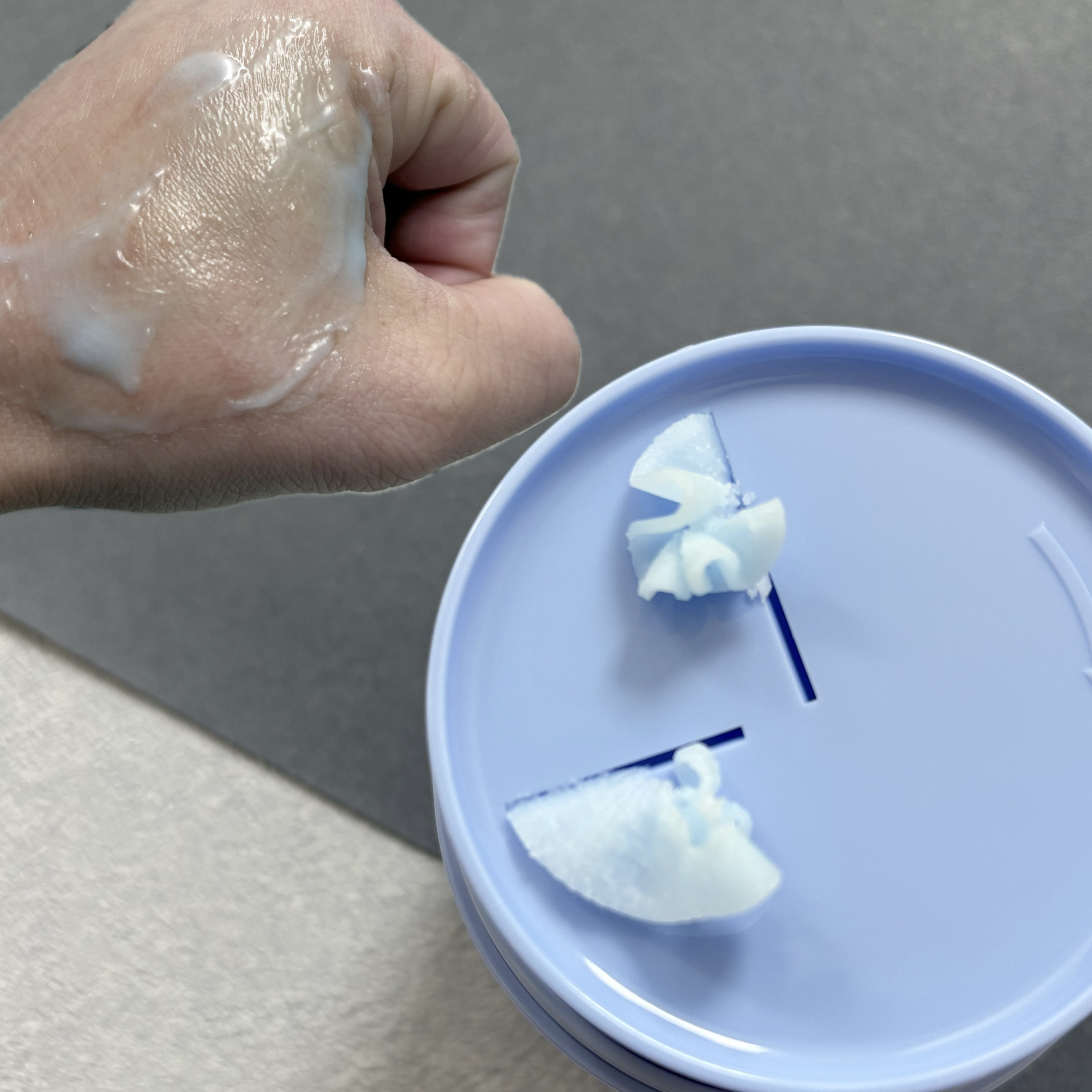 ポアリフレッシュグラインディングクレンジングバーム/Dr.Althea/クレンジングバームを使ったクチコミ（3枚目）