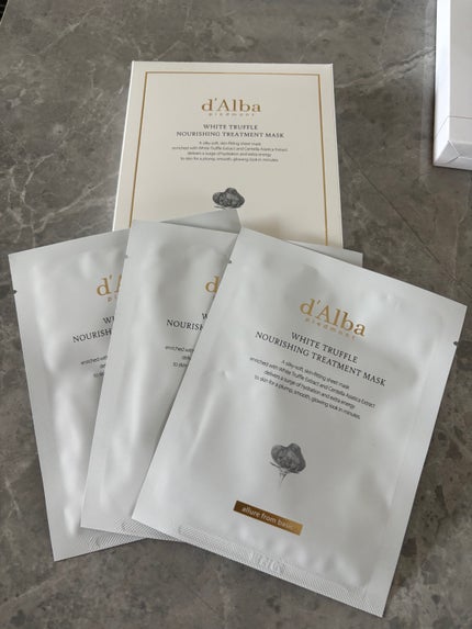 ホワイトトリュフナリシングトリートメントマスク/ダルバ/シートマスク・パックを使ったクチコミ(7枚目)