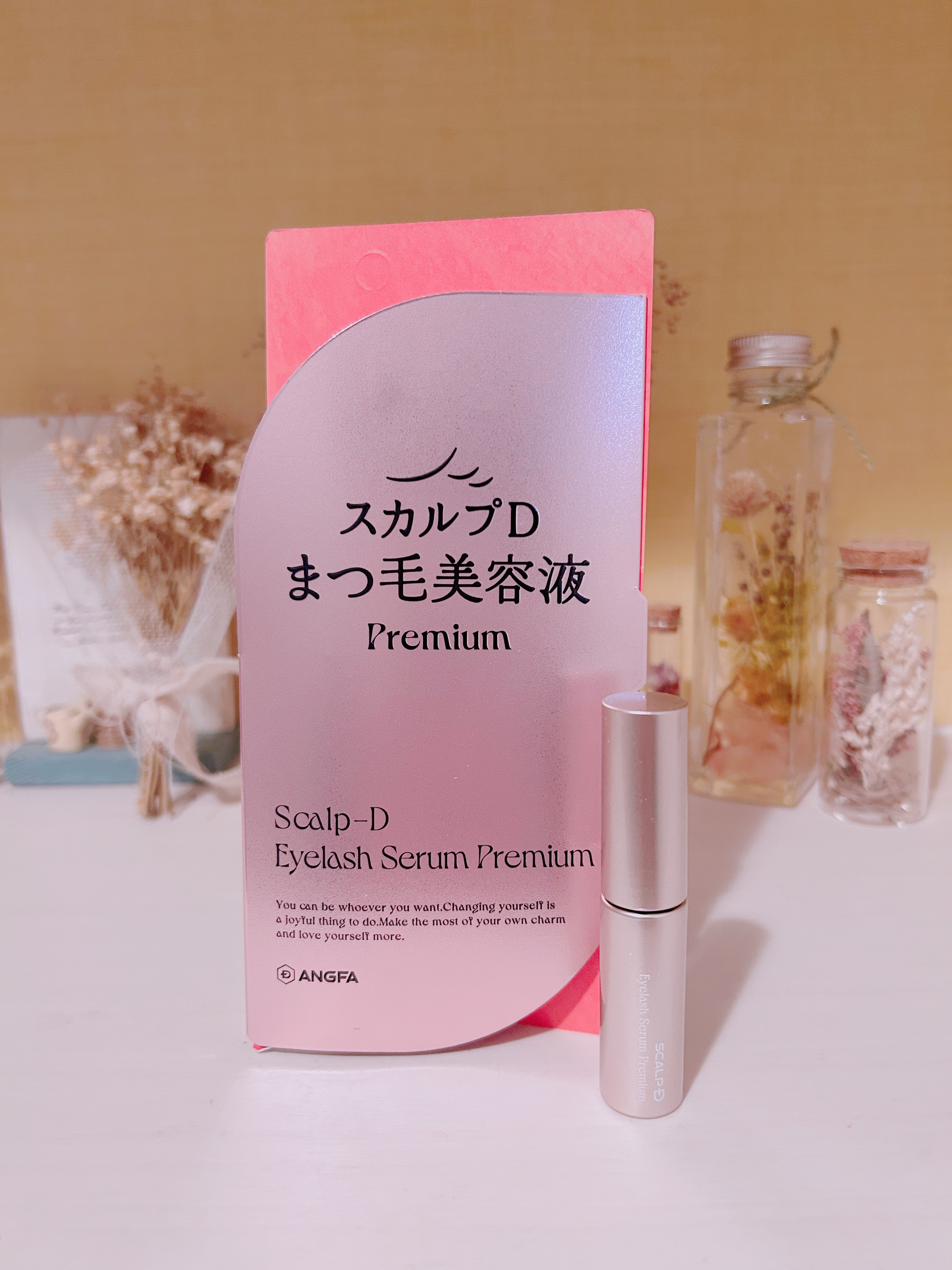 スカルプD アイラッシュセラム プレミアム/アンファー(スカルプD)/まつげ美容液を使ったクチコミ（1枚目）