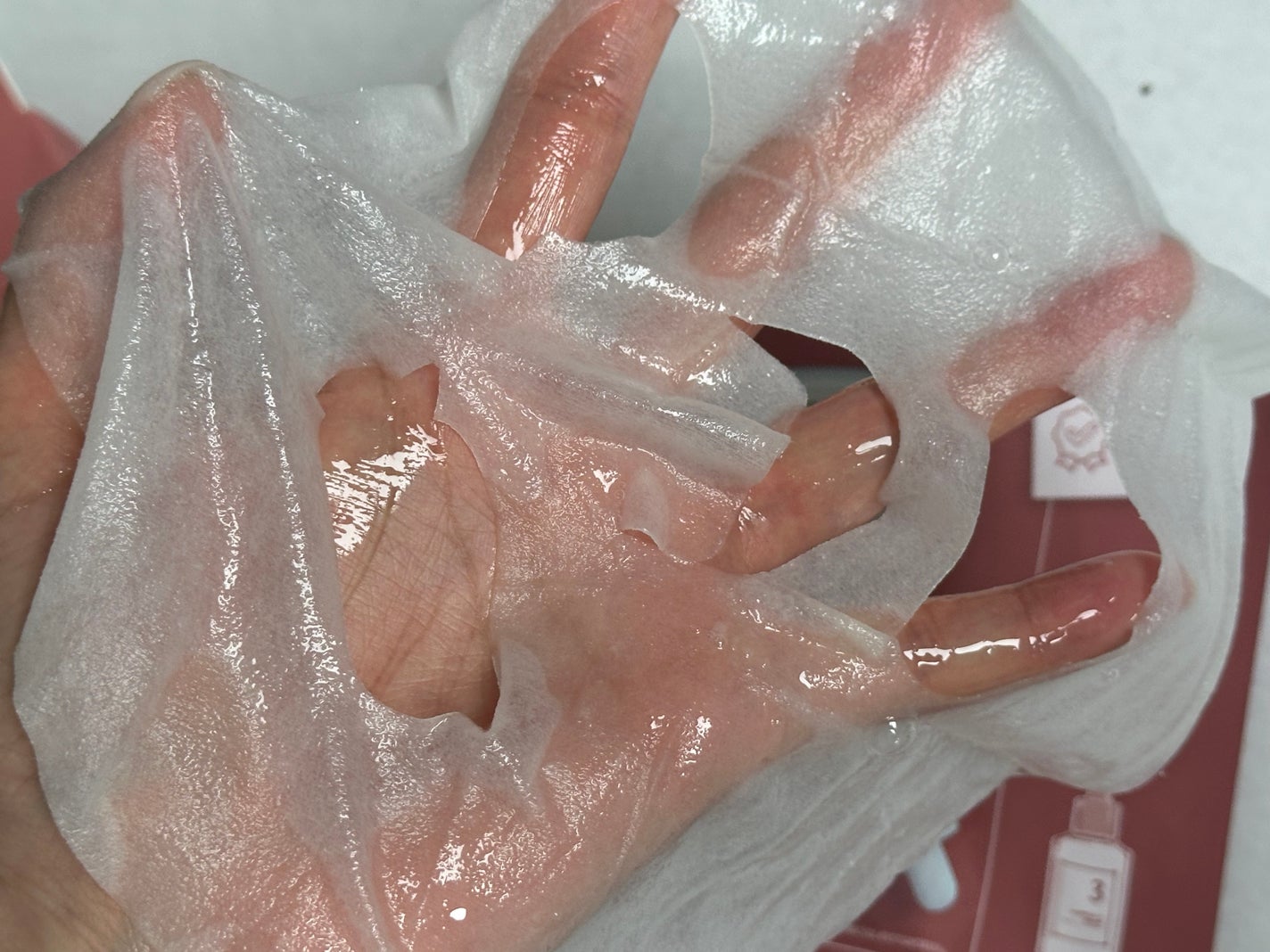 3番 すべすべキメケアシートマスク/numbuzin/シートマスク・パックを使ったクチコミ(2枚目)