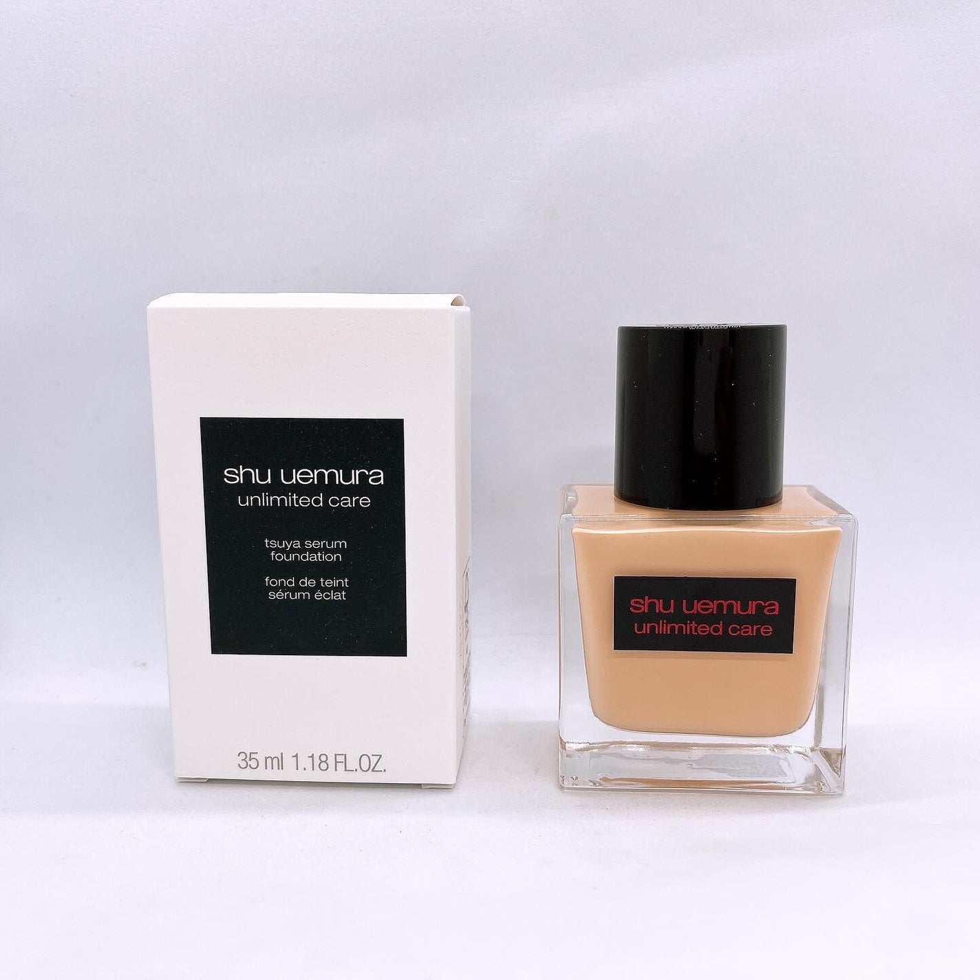 アンリミテッド ケア ツヤ セラム ファンデーション/shu uemura/リキッドファンデーションを使ったクチコミ(1枚目)