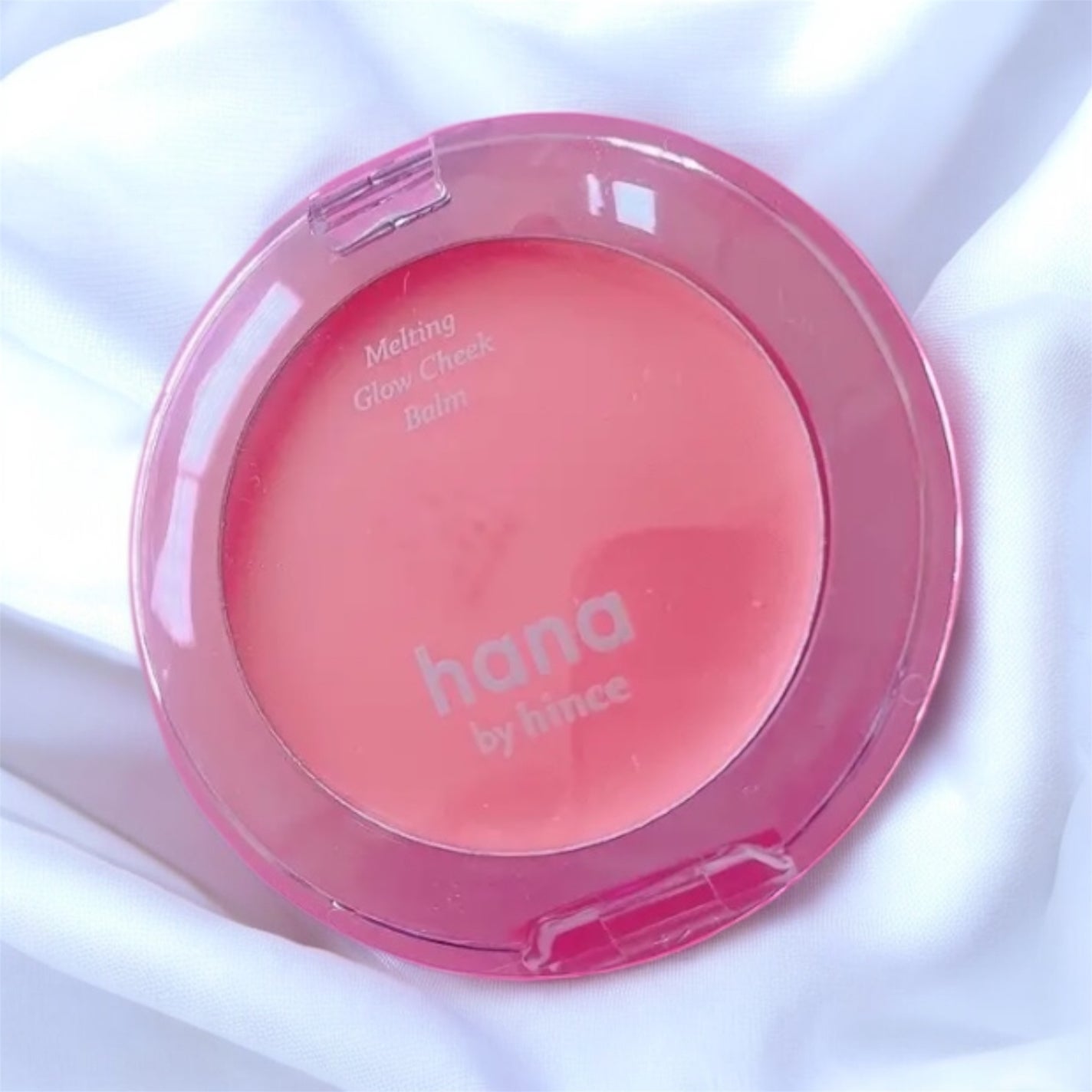 メルティンググロウチークバーム/hana by hince/ジェル・クリームチークを使ったクチコミ(2枚目)