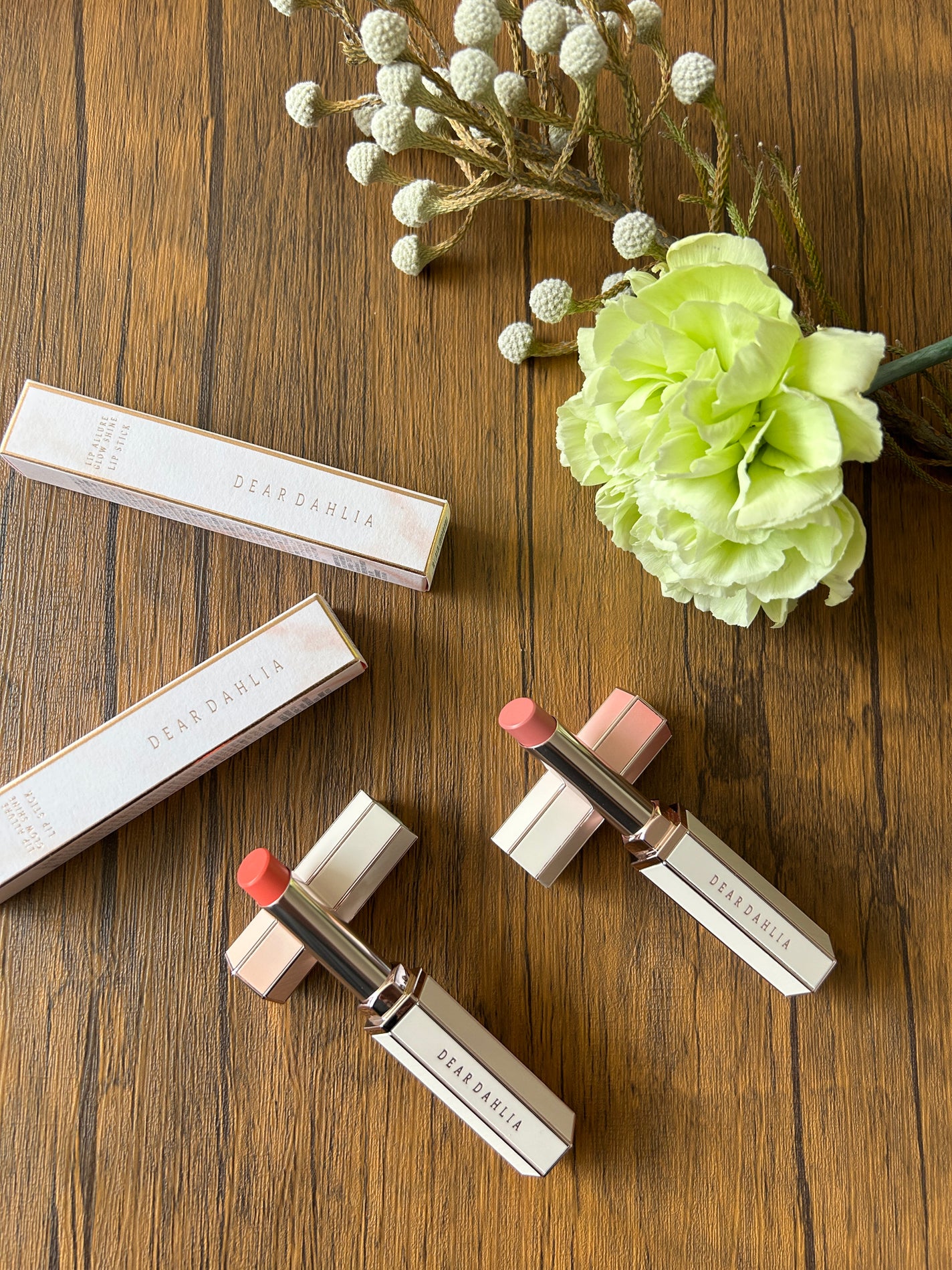 リップアルアグロウシャイン/DEAR DAHLIA/口紅を使ったクチコミ(1枚目)