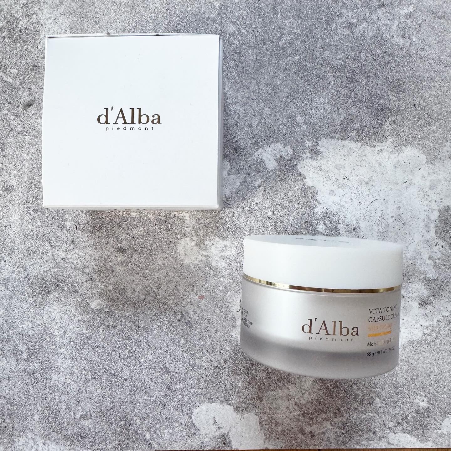 ビタトーニングカプセルクリーム/ダルバ/フェイスクリームを使ったクチコミ（1枚目）