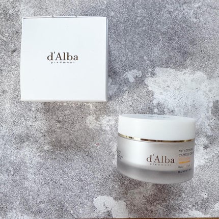 ビタトーニングカプセルクリーム/ダルバ/フェイスクリームを使ったクチコミ(1枚目)