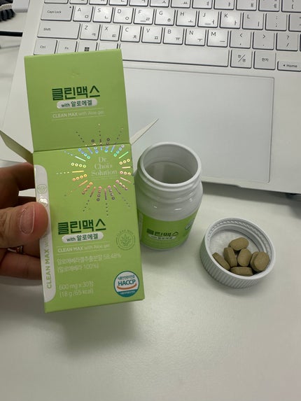 クリーンマックス アロエベラ/Dr. Choi's Solution/健康サプリメントを使ったクチコミ(4枚目)