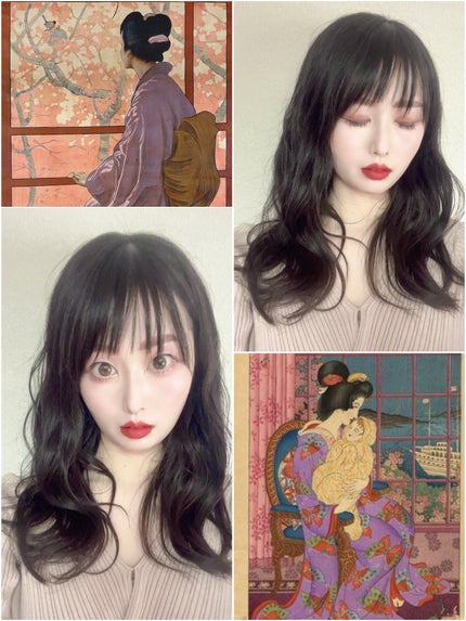 ルージュ ジェ ラグジュリアス ヴェルヴェット/GUERLAIN/口紅を使ったクチコミ(5枚目)