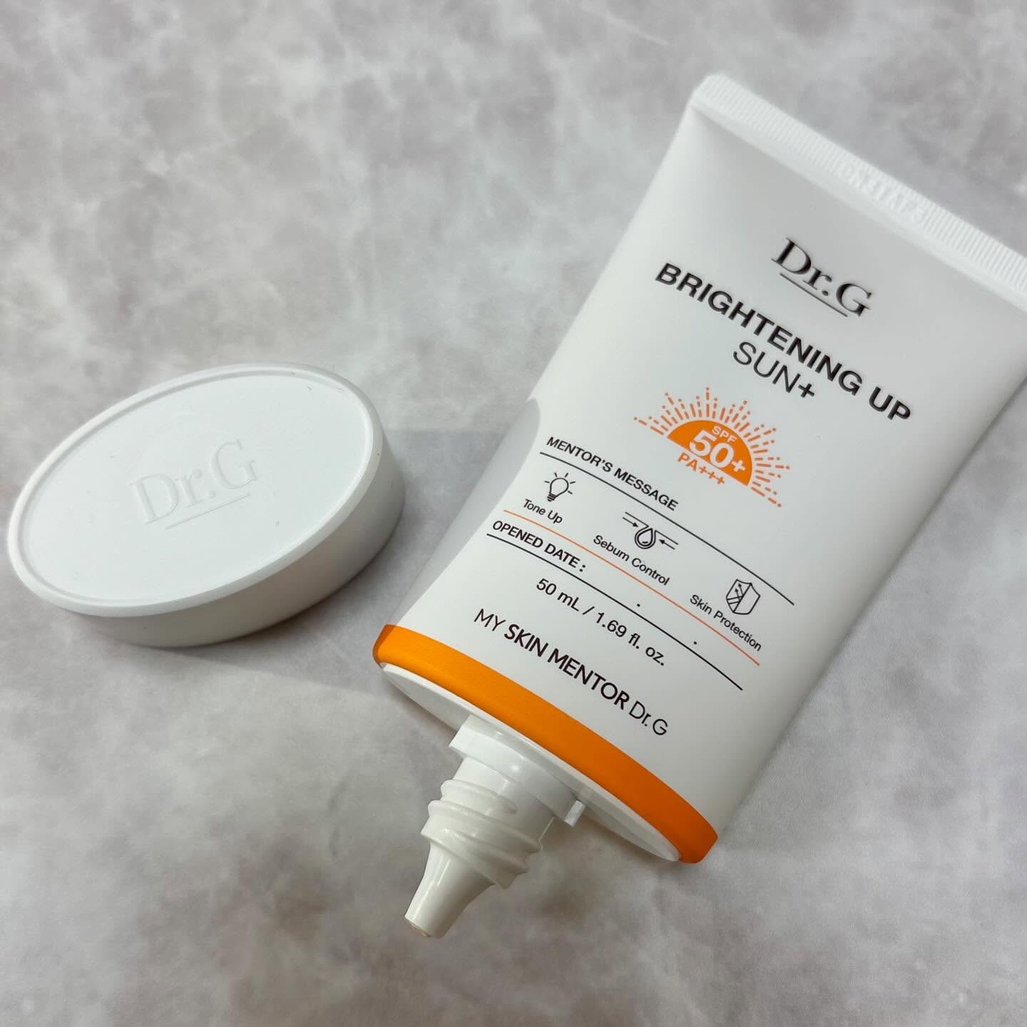 ブライトニングアップサンプラス/Dr.G/日焼け止めクリームを使ったクチコミ（3枚目）