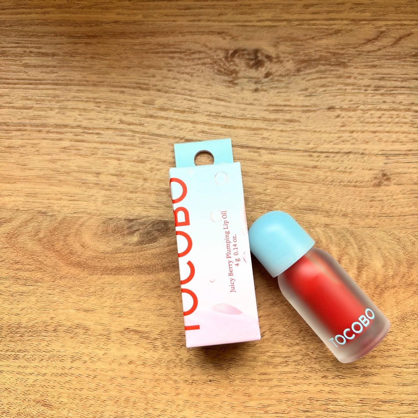 ジューシーベリープランピングリップオイル/TOCOBO/リップグロスを使ったクチコミ（1枚目）