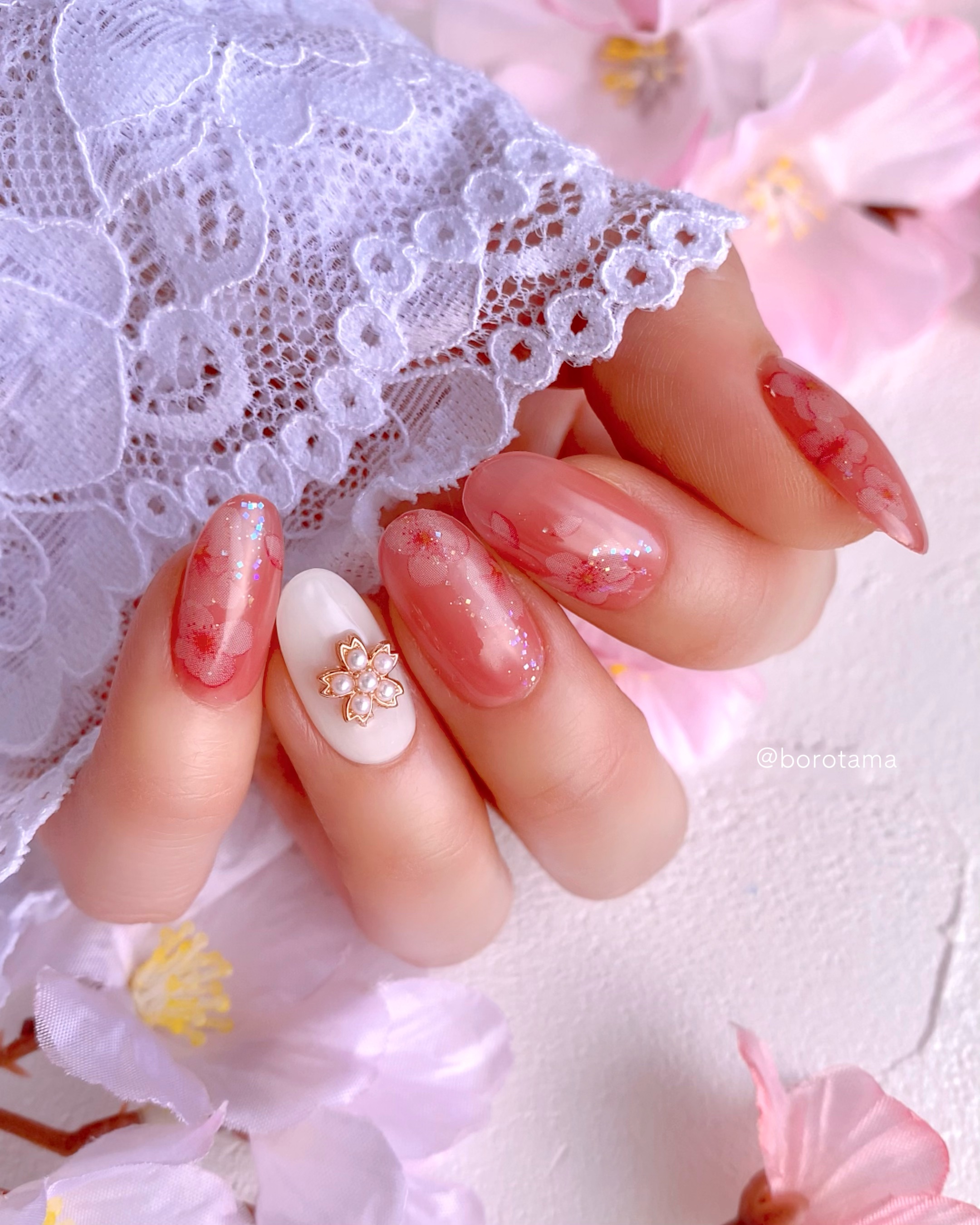 水転写ネイルシール/DAISO/ネイルシールを使ったクチコミ（2枚目）