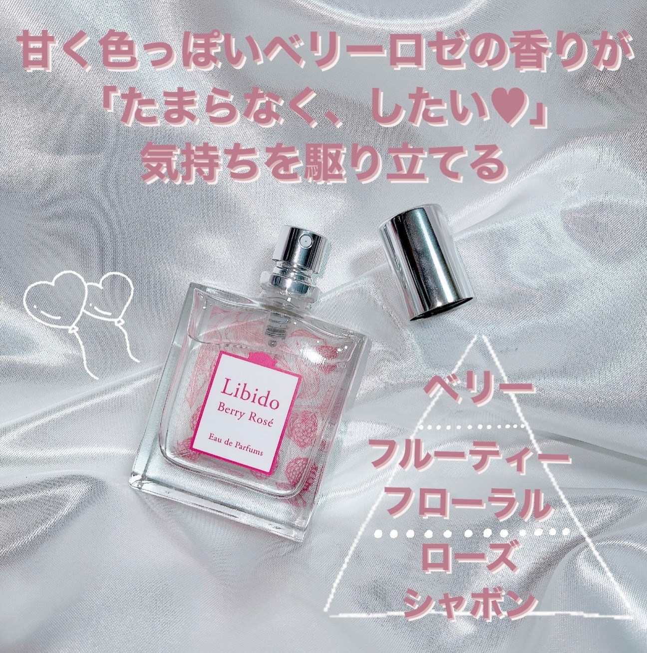 エルシーラブコスメ　リビドー　3種 ラブコスメ リビドー3本セット ジューシーブドウ イチゴ アイラブユー