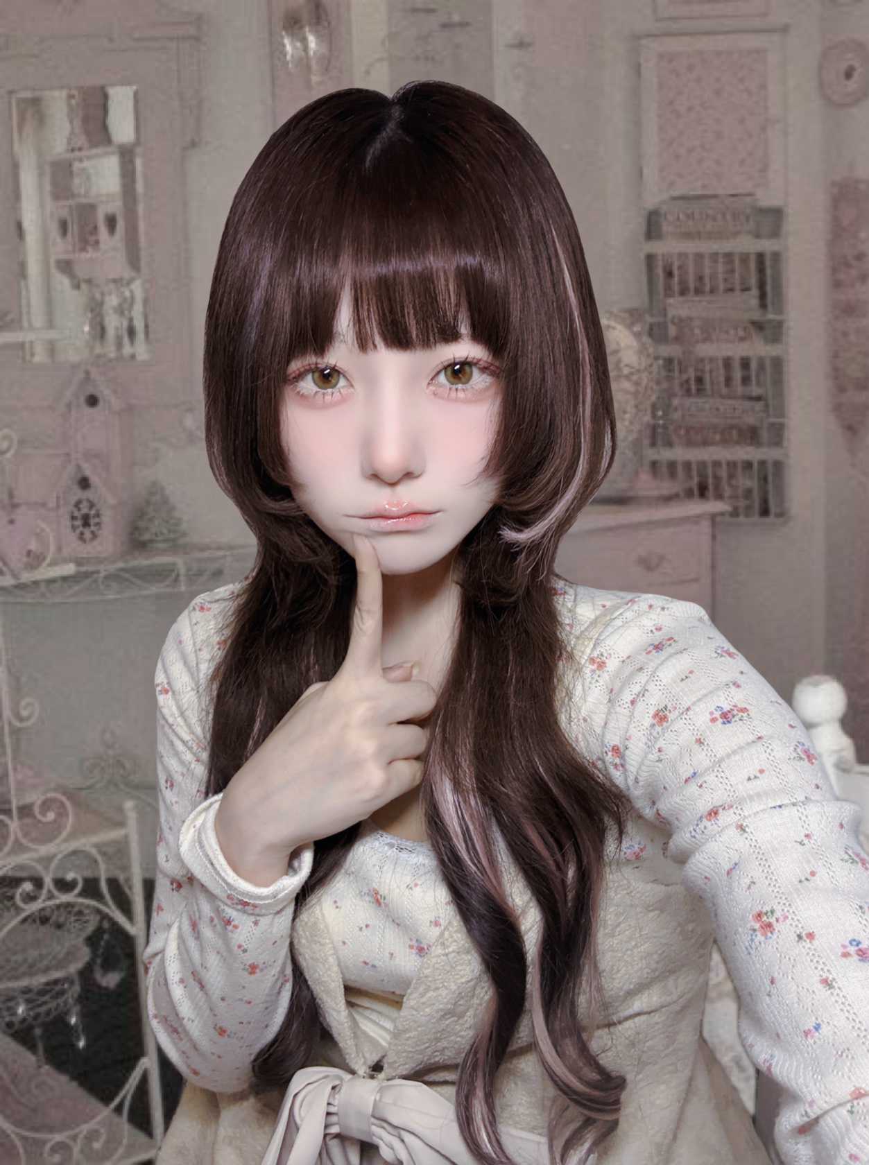 【限定パケ 桜エディション】 ブラーグローイリップティント＆ペアチーク パーフェクトセット/Dinto/リキッドチークを使ったクチコミ（2枚目）