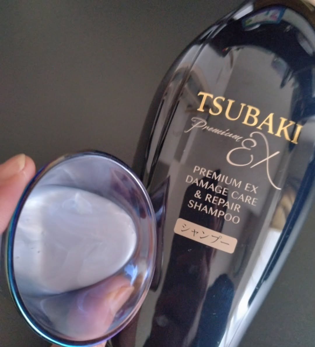 TSUBAKI プレミアムEX ダメージケア＆リペア シャンプー/コンディショナートリートメント/TSUBAKI/シャンプー・コンディショナーを使ったクチコミ（1枚目）