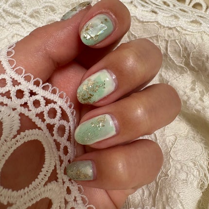 ネイル工房白パケカラージェル/ネイル工房/ジェルネイルを使ったクチコミ(5枚目)