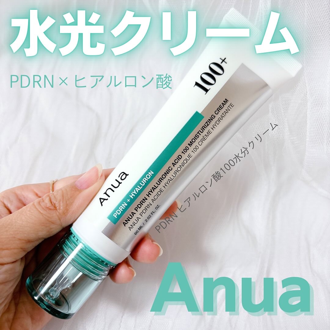 PDRNヒアルロン酸100 モイスチャライジングクリーム/Anua/フェイスクリームを使ったクチコミ（1枚目）