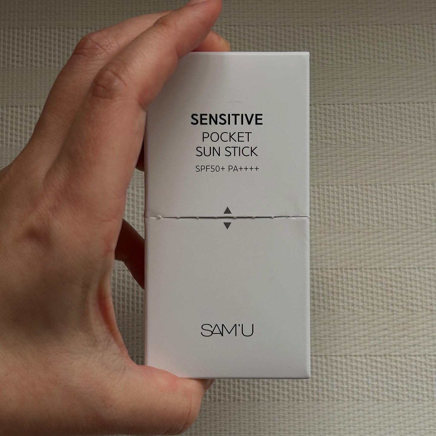 センシティブポケットサンスティック/SAM'U/日焼け止めスティックを使ったクチコミ（2枚目）