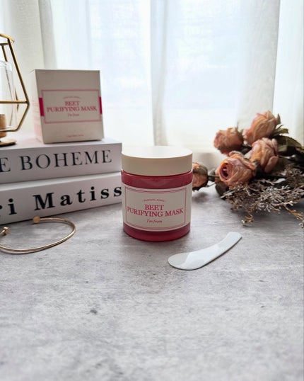ビーツピュリファイングフェイスマスク/I'm from/洗い流すパック・マスクを使ったクチコミ(1枚目)