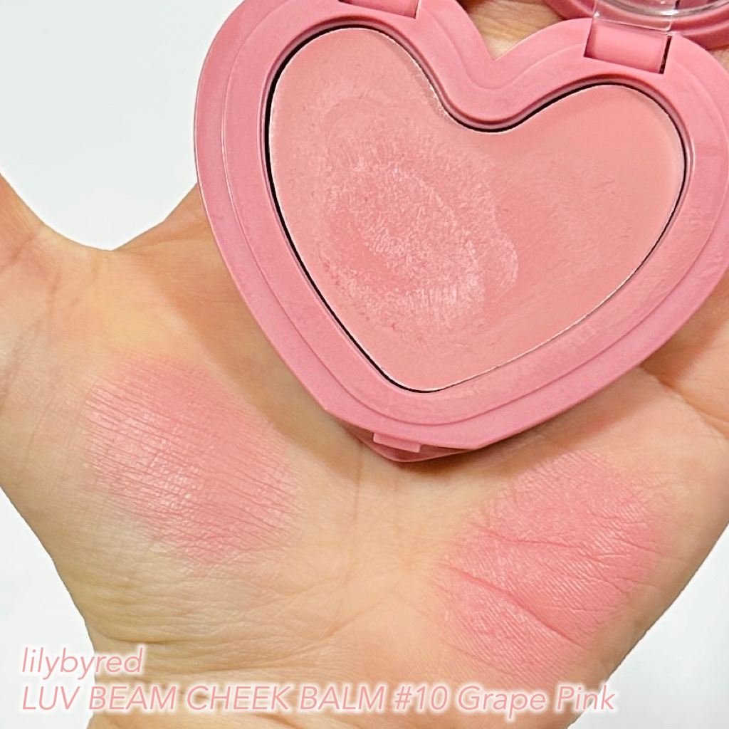 ラヴ ビーム チークバーム/lilybyred/ジェル・クリームチークを使ったクチコミ（2枚目）