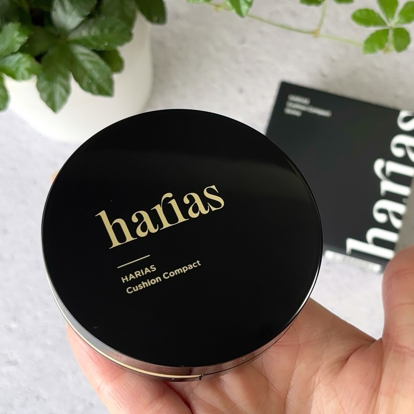 HARIAS　薬用クッションファンデーション/HARIAS/クッションファンデーションを使ったクチコミ（2枚目）