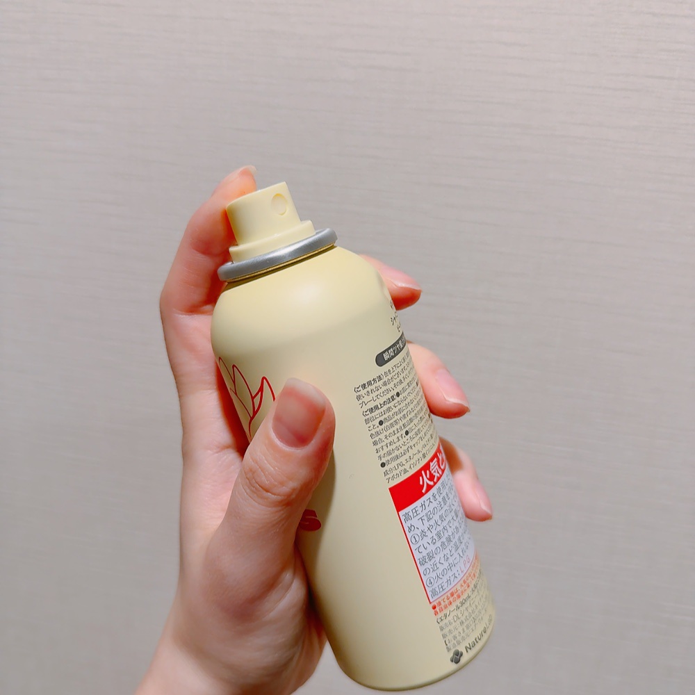 ロータス シャイニーオイル ヘアスプレー ピーチ＆ホワイトティーの香り/ダイアン/ヘアスプレーを使ったクチコミ（3枚目）