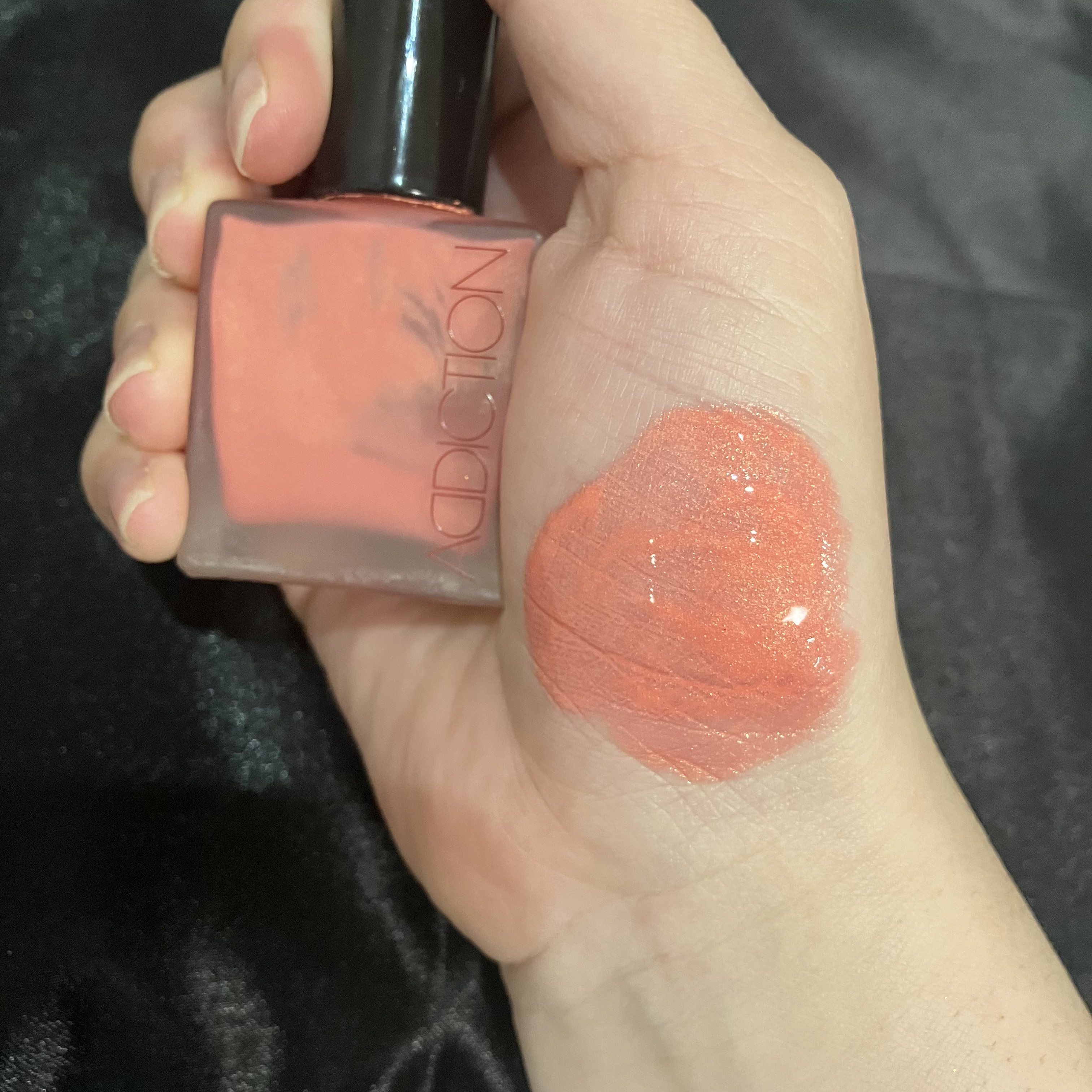 チークポリッシュ/ADDICTION/リキッドチークを使ったクチコミ（3枚目）