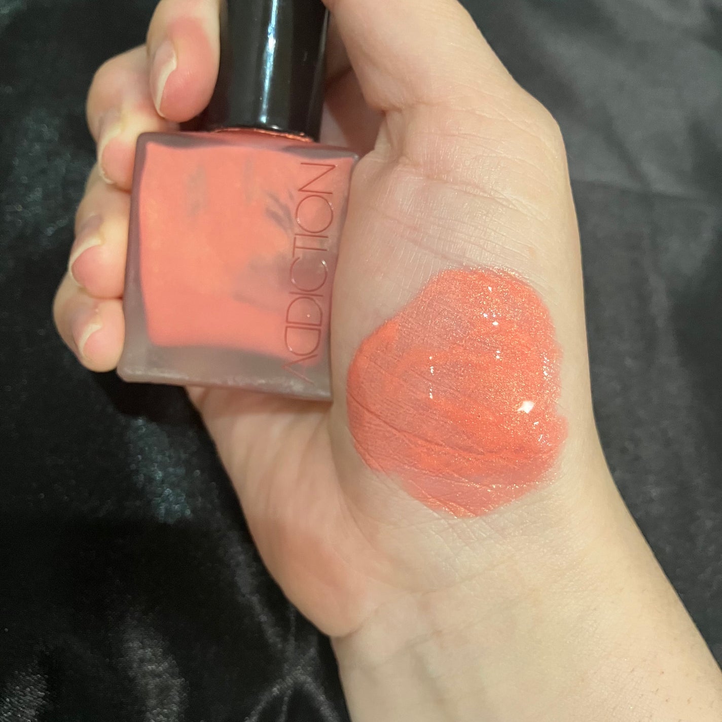 チークポリッシュ/ADDICTION/リキッドチークを使ったクチコミ(3枚目)