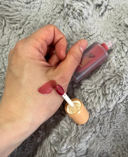 フルーティーグラムティント/Laka/リップティントを使ったクチコミ(2枚目)