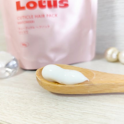 ロータス キューティクルヘアパック まとまり ティー&シトラスの香り/ダイアン/ヘアマスク・ヘアパックを使ったクチコミ(2枚目)